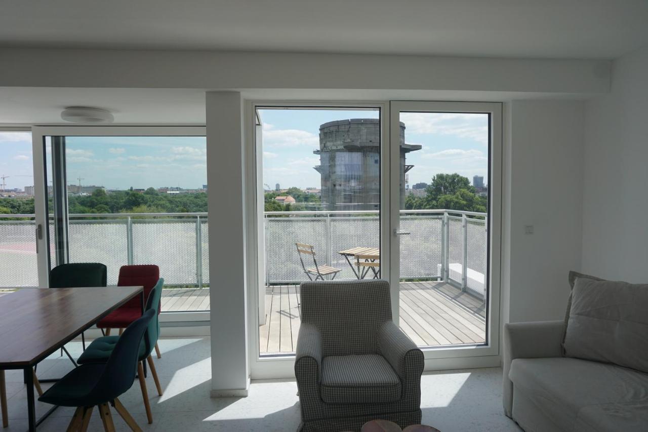 Ferienwohnung Augartenblick Penthauscombo 15/16 - Blick zum Riesenrad Wien Exterior foto